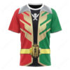 Power Rangers Super Megaforce Christmas Ranger Cosplay T-shirt ,Power Rangers T-shirt