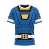 Power Rangers Turbo Blue Ranger T-shirt ,Power Rangers T-shirt