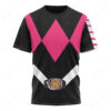 Power Rangers Villains Mighty Morphin Pink Ranger Slayer T-shirt ,Power Rangers T-shirt