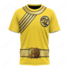 Power Rangers Wild Force Yellow Ranger T-shirt ,Power Rangers T-shirt