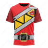 Red Dino Charge T-shirt ,Power Rangers T-shirt