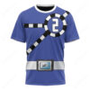 Ressha Sentai Toqger ToQ 2gou Blue T-Shirt