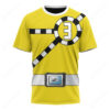 Ressha Sentai Toqger ToQ 3gou Yellow T-Shirt