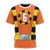 Ressha Sentai Toqger ToQ 6gou Orange T-Shirt