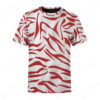 Seamless Red Pattern T-Shirt