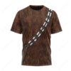 Star Wars Wookiee Chewbacca Warrior Cosplay T-Shirt