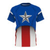 The Captain Marvel Cosplay Costume, Costume T-shirt