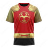 The Crimson Thunder Rangers Ninja Storm T-Shirt