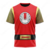 The Red Wind Rangers Ninja Storm T-Shirt