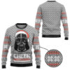 3D S.W Darth Vader Knitted Christmas Gift Custom Ugly Sweater