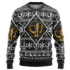 3D Mighty Morphin Black Power Ranger Custom Ugly Christmas Sweater