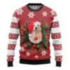 3D Golden Retriever Dog Custom Ugly Christmas Sweater