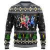 3D Mighty Morphin Power Rangers Christmas Custom Ugly Sweater