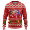 3D Mighty Morphin Power Rangers Christmas Custom Ugly Sweater