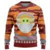 3D SW Baby Yoda Ugly Christmas Edition Custom Ugly Sweater