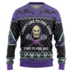 3D Skeletor He Man I Like To Feel Evil Christmas Custom Ugly Sweater