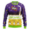 3D Willy Wonka & The Chocolate Factory Christmas Ugly Christmas Custom Ugly Sweater