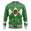 3D MMPR Green Ranger Christmas Custom Ugly Sweater