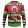 3D Jurassic Park Clever Girl Ugly Christmas Custom Ugly Sweater