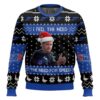 Goose Top Gun, "I feel the need the need for speed" Christmas Ugly Sweater