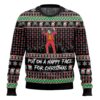 Joker "Put on a happy face for Christmas" Ugly Sweater