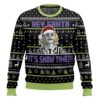 Beetlejuice "It Snow Time" Christmas Ugly Sweater