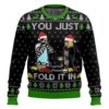 "You Just Fold It In" Christmas Ugly Sweater