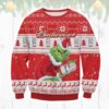 Budweiser Grinch Ugly Sweater