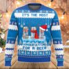 Coors Light It's The Most Wonderful Time For A Beer Ugly Sweater