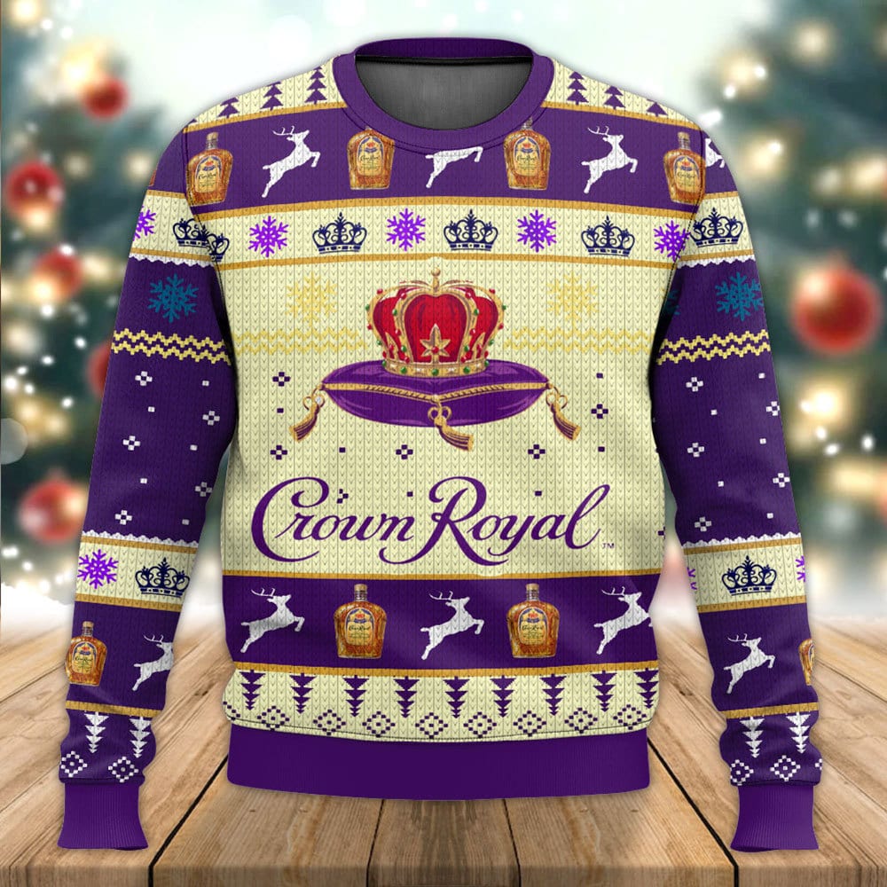 Crown Royal Christmas Sweater