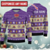 Personalized Crown Royal Twinkle Light For Christmas Gifts Ugly Xmas Wool Knitted Sweater Merry Xmas 3D Ugly Sweater