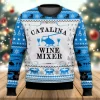 Catalina Wine Mixer For Unisex Ugly Christmas Sweater