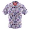 Purple Pattern Cartoon Characters Hawaiian Shirt