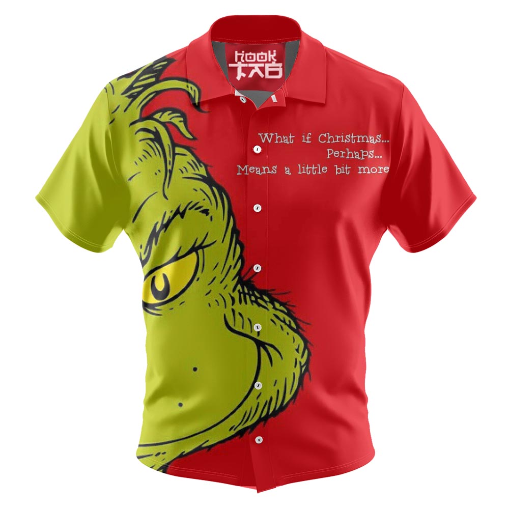 Grinch Hawaiian Shirt