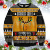 Fireball Drinker Bells Ugly Sweater