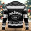 Jack Daniel’s Skull Christmas Ugly Sweater