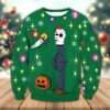 Micheal Myers Christmas Ugly Sweater