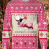 Pink Flamingo Ugly Christmas Sweater