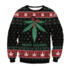 Cannabis Merry Kushmas Ugly Christmas Sweater