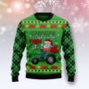 Tractor Santa Christmas Is Better On The Farm Ugly Christmas Sweater