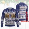 Personalized Pabst Blue Ribbon Horror Drink Ugly Sweater