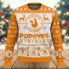 Popeyes Christmas Ugly Christmas Sweater