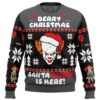 Derry Christmas Pennywise the Clown Ugly Christmas Sweater