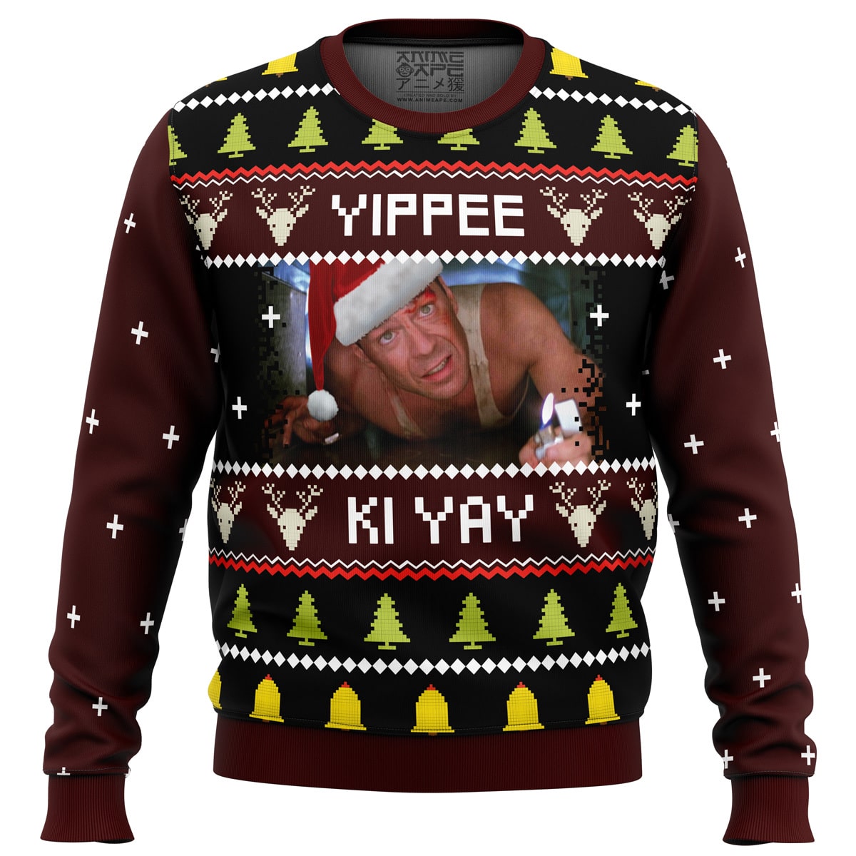 Yippee Ki Yay Ugly Die Hard Christmas Sweater