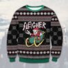 Slayer And Rocker Santa 2023 Ugly Christmas Sweater