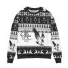 Eagle Rare Whiskey Bourbon 3D Christmas Knitting Pattern Ugly Sweater