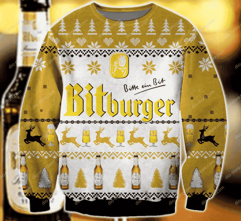 Bitburger Beer Christmas Sweater – LIMITED EDITION