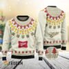 Miller High Life Heart Pattern Fair Isle Ugly Sweater