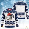 Snowflakes Labatt Blue Christmas Ugly Sweater