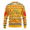 Novelty Michelob ULTRA Christmas Ugly Sweater